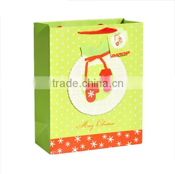 Diy Christmas Brown Paper Drawstring Gift Bags photo-2