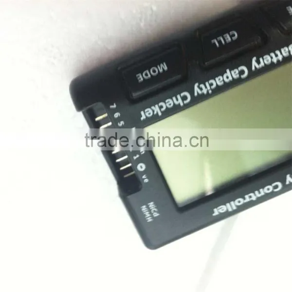 RC LCD CellMeter-7 LiPo LiFe Li-ion NiMH Nicd Digital Battery Capacity Checker For RC Heli Drone Multirotor photo-3