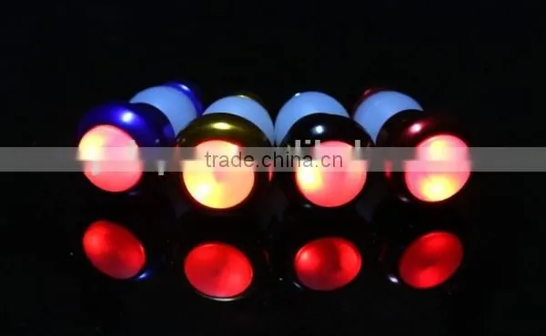 Competitive Price-2Pcs Red Bicycle Bike CNC Handle Bar End Bar Plugs Lights LED Lights Pairs,bicycle Light photo-6