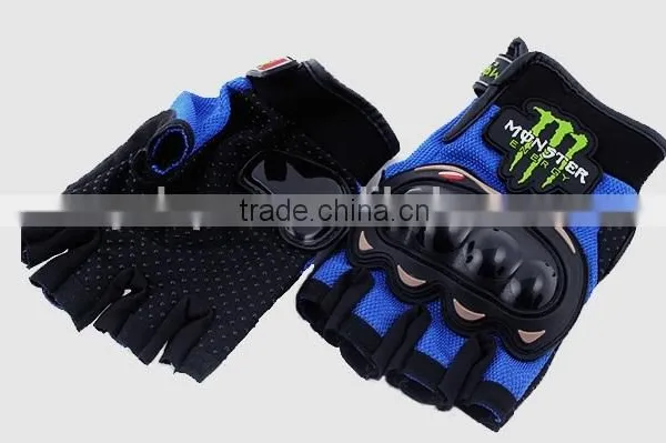 Hot Sell 2016 Newest Monster Half Finger Motorcycle Gloves photo-5