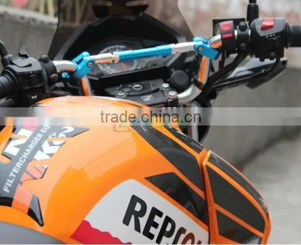 Aluminium Novelty Motorcycle Steering Parts Cnc Aluminum Cross Bar Handle Brace Bar photo-4