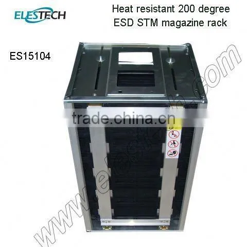 OEM High Temperature PCB Storage Antistatic Magazine Rack ES15105 photo-3