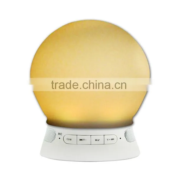 Hot Sales!Factory Supply, Hot Selling Colorful Light Fashional Smart Lamp Touch Sensor Bluetooth Speaker photo-4