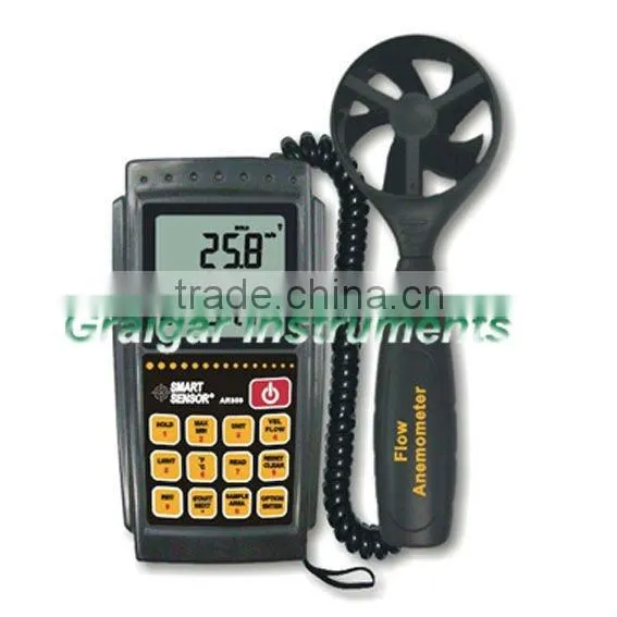 Air Flow Anemometer AR856, Digital Anemometer, Anemometers