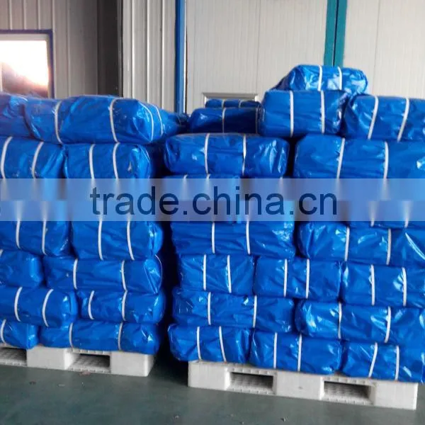 Dark Blue/ Deep Blue PE Tarpaulin Roll/ PE Tarpaulin Sheet 4m Non-weld Tent Cover Material photo-4