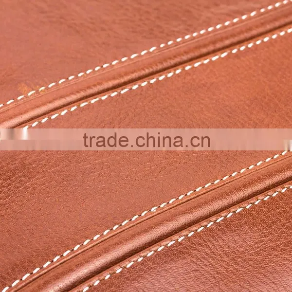 QIALINO Designer Genuine Leather Business Bag Men's Genuine Leather Laptop Bag for Macbook Air/pro 12 13 photo-4