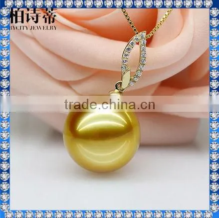 100% 18K Pure Yellow Gold Pendant