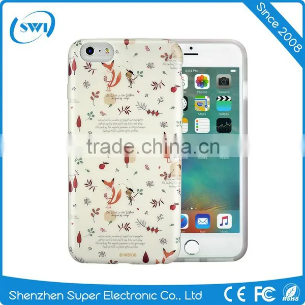 Mobile Accessories Cell Phone Case Custom 3D IMD Printing Soft TPU Back Cover for IPhone 6/6s Plus/7 photo-2