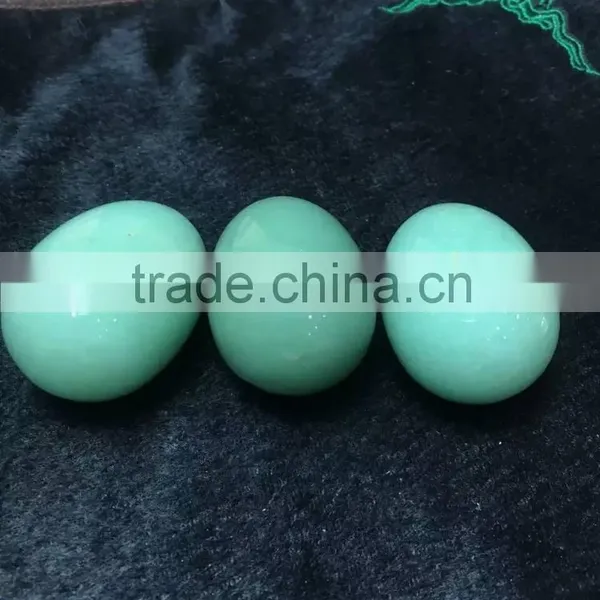 Nice Polished Green Aventurine Jade Egg Sphere photo-3