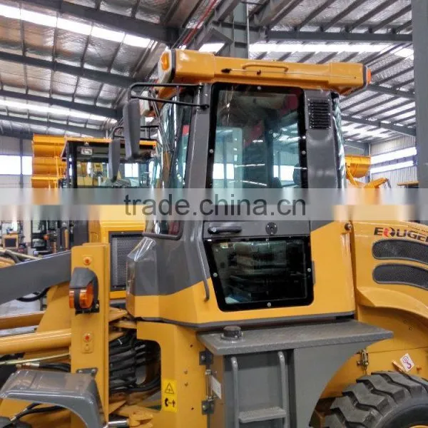 2016 Mini Wheel Loader and 1.6 Ton Big Cabin and Roof With Xinchai Engine photo-3
