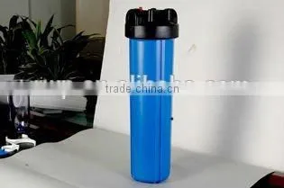 White Filter Housing/transparent Filter Housing/10 Inch 20 Inch White Big Blue Plastic Clear Water Filter Cartridge Housing photo-3