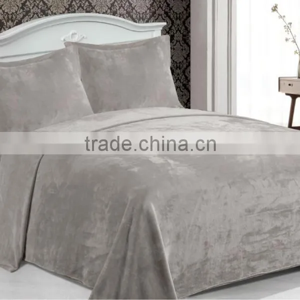 The Most Popular Flannel Blanket/quilt, Solid Flannel Blanket photo-5
