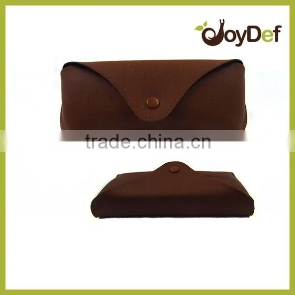 2016 Fashionable Custom Logo PU Leather Personalized Glasses Case photo-3