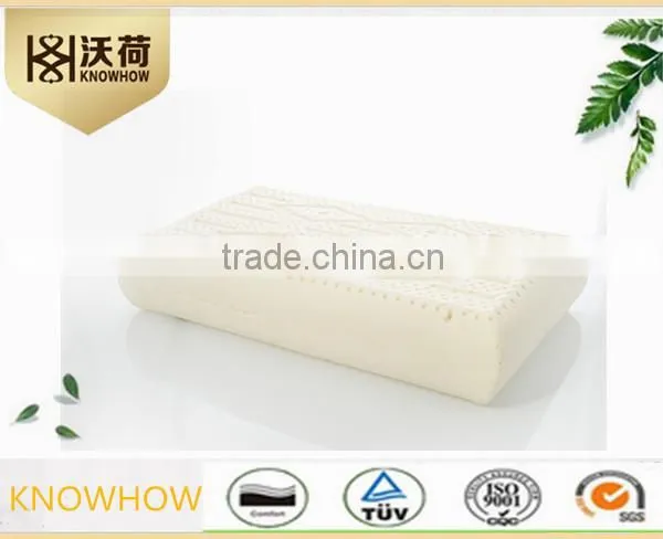 Wholesale Smooth Latex Foam Comfortable Massage Rubber Pillow for Travel photo-2