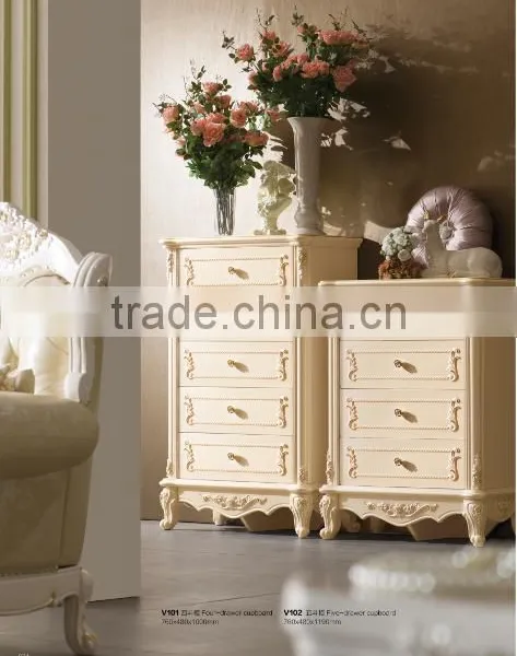 Luxury Bedroom Sets Include Wardrobe/nigh Table/dressing Table and Chair photo-4