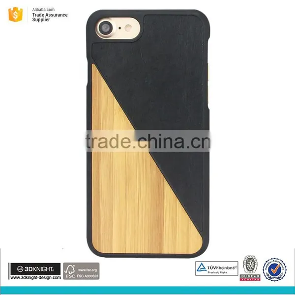 Fashion Design New Wooden Phone Case for Iphone 7 Leather Case photo-6