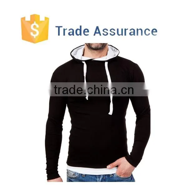 Custom Men Pullover Hoody Hoody Sweat Jacket Long Sleeve New photo-5