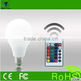 Warm White Rgbw Led Bulb , Rgbw Color Changing Led Bulb , 9w Color Changing Led Bulb photo-2