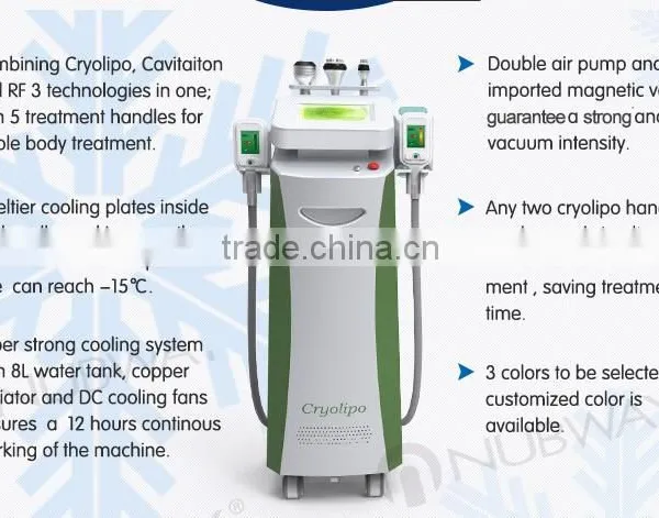 2016 Hottest Sale!!!! Effectively Cryolipolysis Machine Double Chin Removal For Body Slimming Fat Removal Vertical photo-2