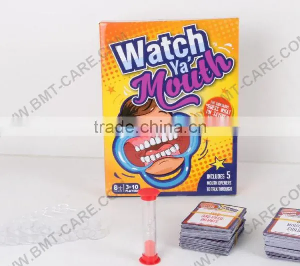 2016 Hotsale Watch Ya Mouth Speak Out Board Game C-SHAPE FDA/CE Aproved photo-3