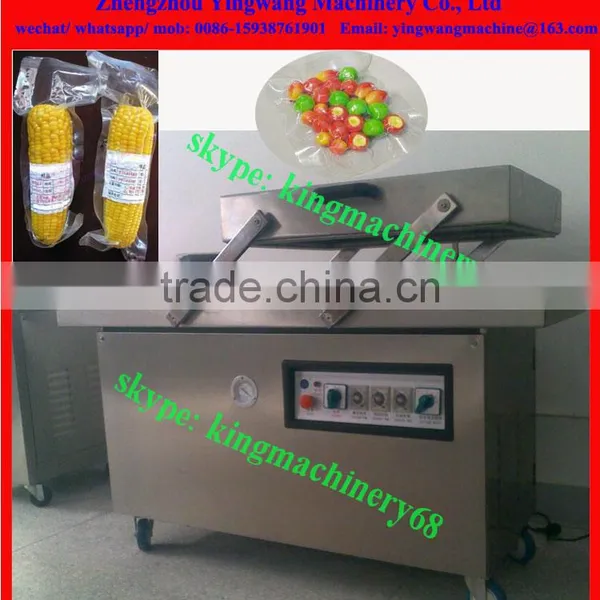 Single Vacuum Chamber for Fresh Coked Meat/ Seafood