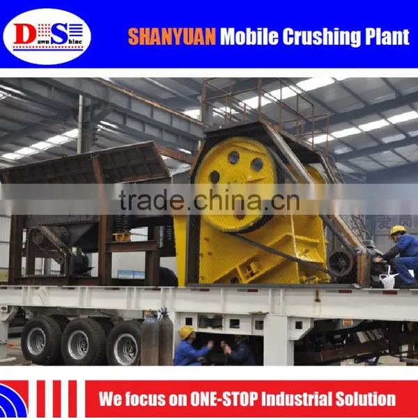 Mobile Crushing Plant Jaw Impact Cone Crusher Good Price for Sale photo-5