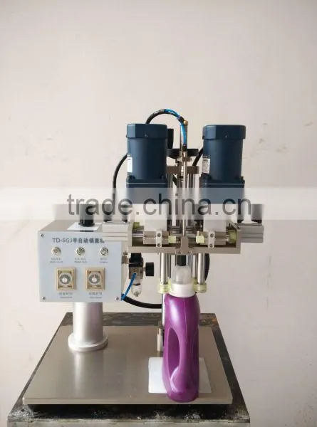 Pneumatic Manual Or Semi Automatic Plastic Bottle Capping Machine photo-3