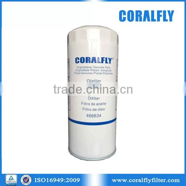 Coralfly OEM Generator Truck Scraper Oil Filter 485GB3191 466634-3 photo-2
