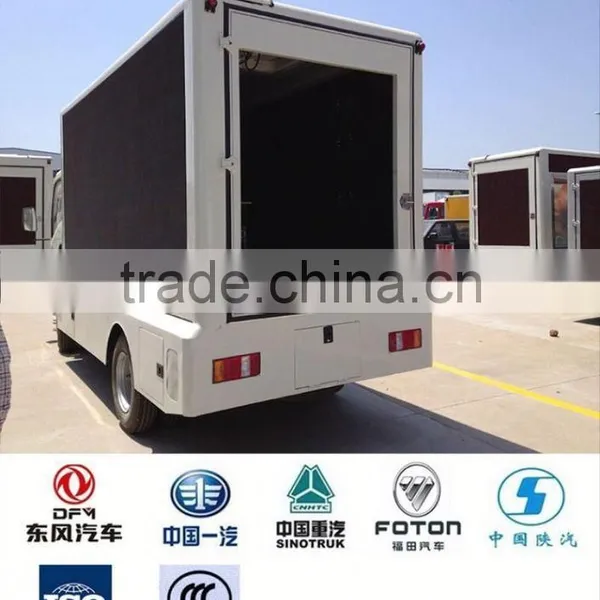 HOWO LED Advertising Truck,4x2 Mobile Truck Led tv Screen photo-3