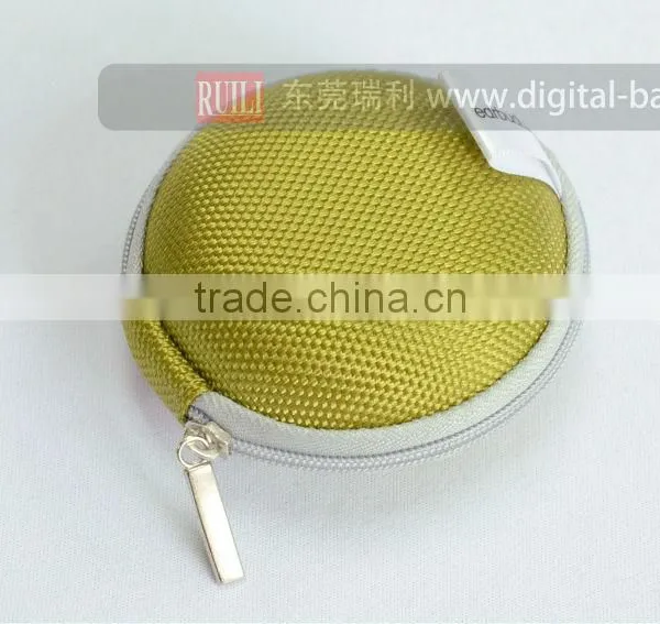 Small Travel Portable Hard Shell Eva Earphone Case Bag photo-3
