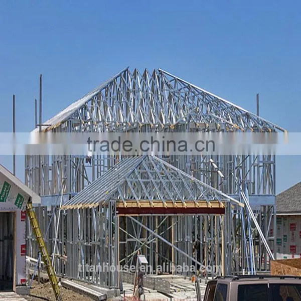 Affordable Galvanized Steel Frame Kit Town Houses photo-2