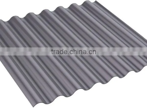 Taiwan Made Opaque Plastic Polycarbonate Corrugated Sheet (Ti-Lite Metallic Bronze ROMA) photo-2