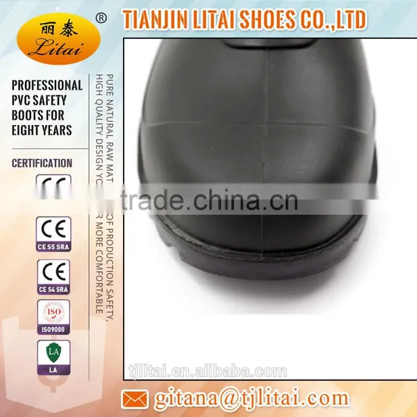 LiTai Dark Green Steel Toe Insert Safety Boots photo-3