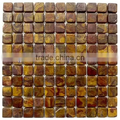 FACTORY PRODUCUNG MULTI RED ONYX MOSAIC TILES COLLECTIONS photo-5