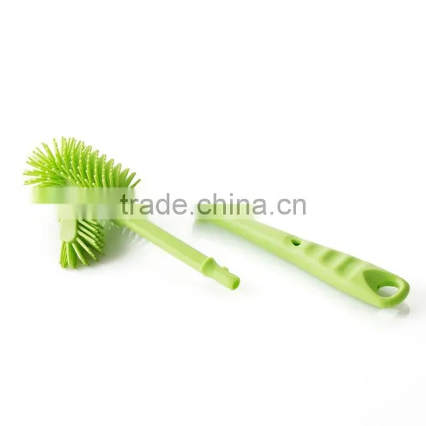 J222 Family Bathroom Curved Handle Toilet Brush photo-5