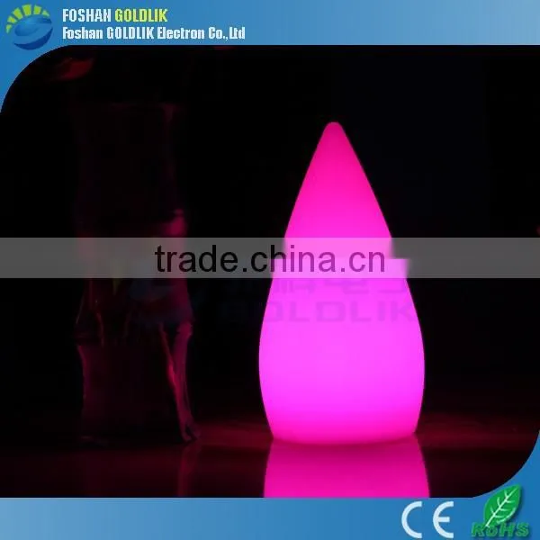 Bar Decoration Theme Style RGB Color Static or Changing LED Table Lamp photo-2