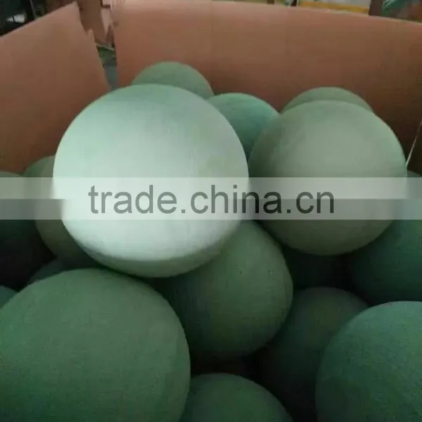 Huiya New Product Wet Floral Foam Ball Spherical Floral Foam for Fresh Flower and Artifical Flower Decoration photo-3