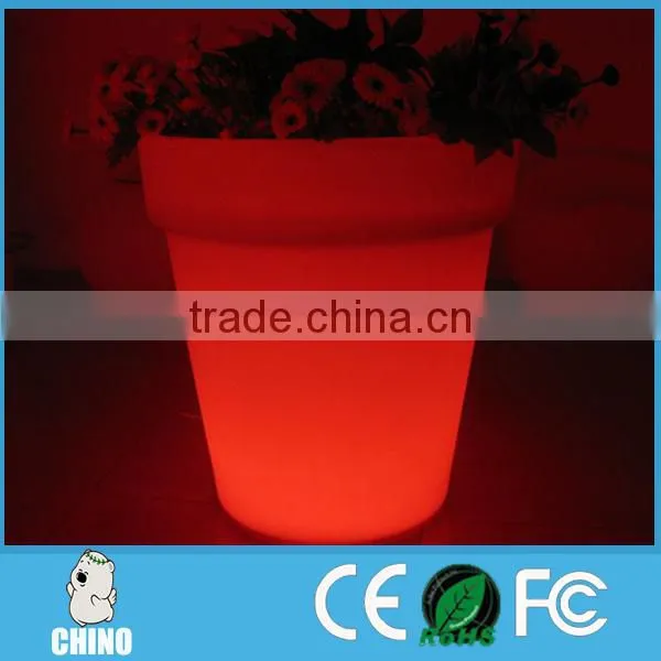 High and Big Round Shape Outdoor Led Flower Pot CF-6265 photo-3