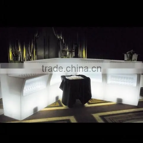Led Commercial Bar Counter / Led Illuminated Bar Counter Price /high Quality PE Made Led Bar Counter photo-2