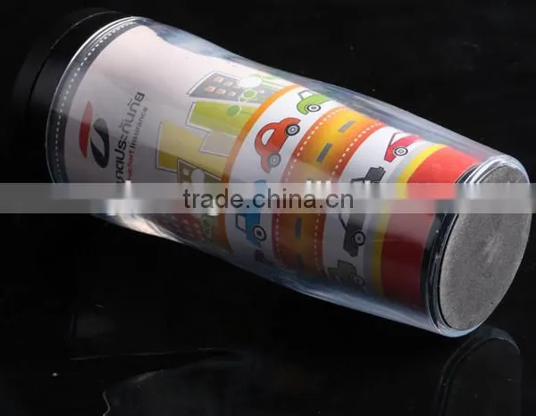 350ml Double Wall Plastic Insulated Travel Mug photo-6