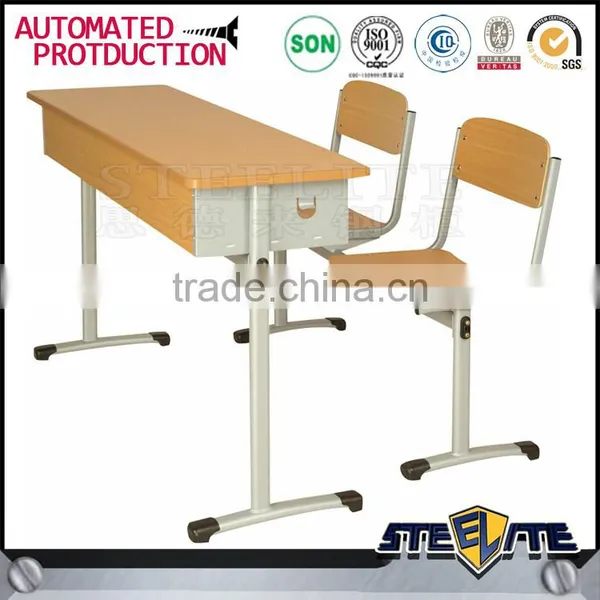 Most Popular Products School Furniture Desk Modern School Student Desk and Chair photo-5