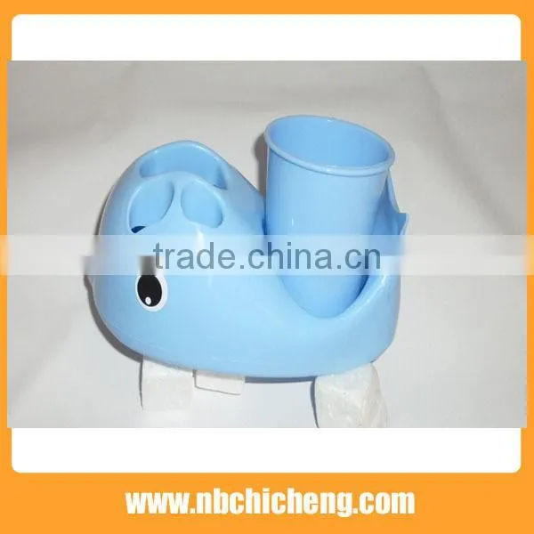 Toy Toothbrush Holder Dolphin Toothbrush Holder Plastic Cute Dish Holder photo-3