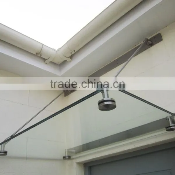 JINXIN Stainless Steel Glass Entrance Canopy Design photo-4