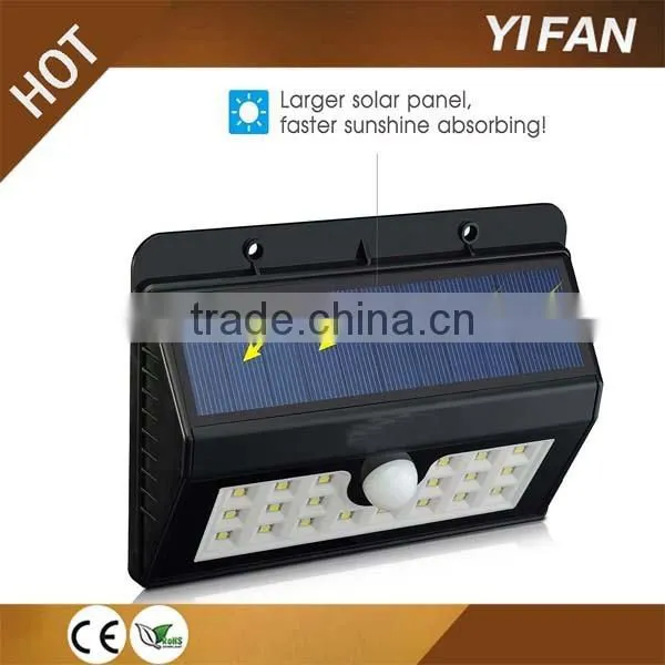 2016 New 8 Led Weatherproof Solar Light Outdoor Battery Operated Led Solar Light Led Wall Light photo-2