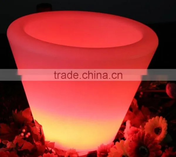 Innovative Fashionable Rechargeable Led Ice Bucket, Led Flower Planters photo-4