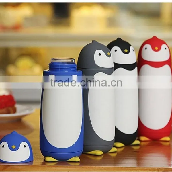 High Quality and Colorful Penguin Shape Bottle Water Bottle for Kids photo-6