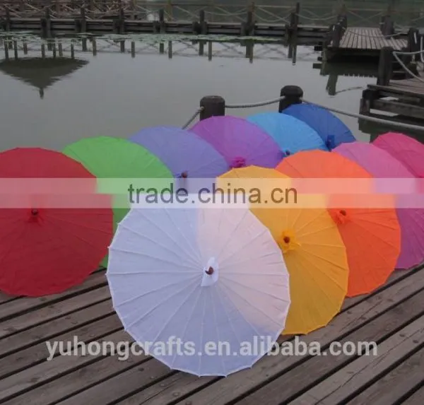 Handmade Silk Parasol Bamboo for Promotion photo-5