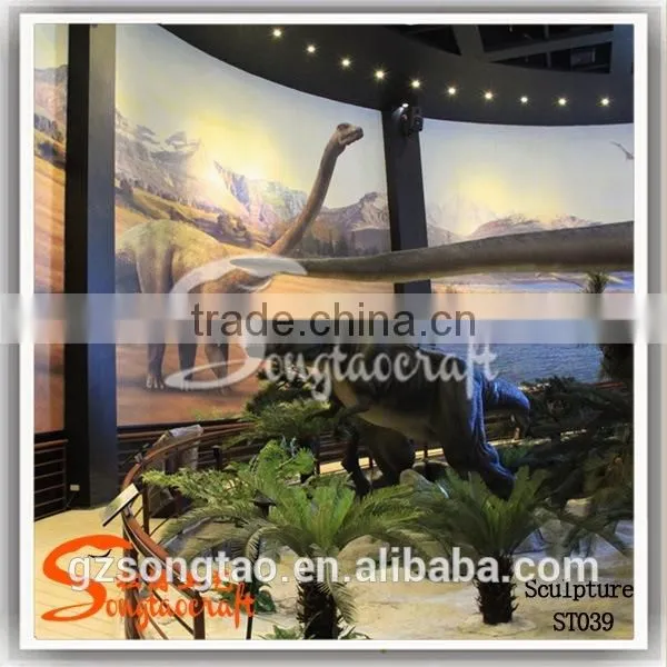 Large Park Decoration Artificial Life Size Dragon Hole Statue Wholesale photo-3