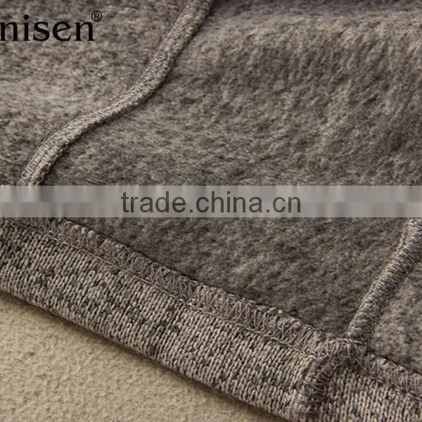 Best Selling Brown Windbreaker Kids Fleece Vest photo-6