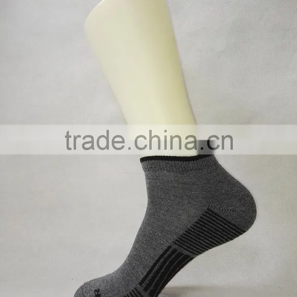 Men Thick Cushion Running Sport Ankle Socks no Show Socks photo-2